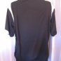 Umbro Men's Germany Black & White Zipper Front Short Sleeve Shirt Sz L Pre-Owned