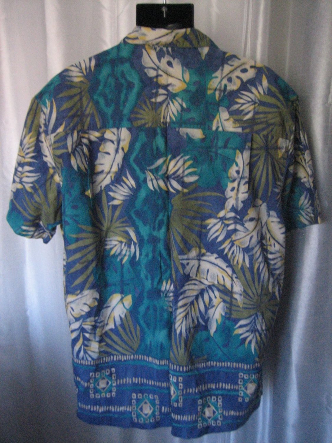 Chaps Ralph Lauren Men's Hawaiian Button Down Shirt Sz XL PreOwned 100