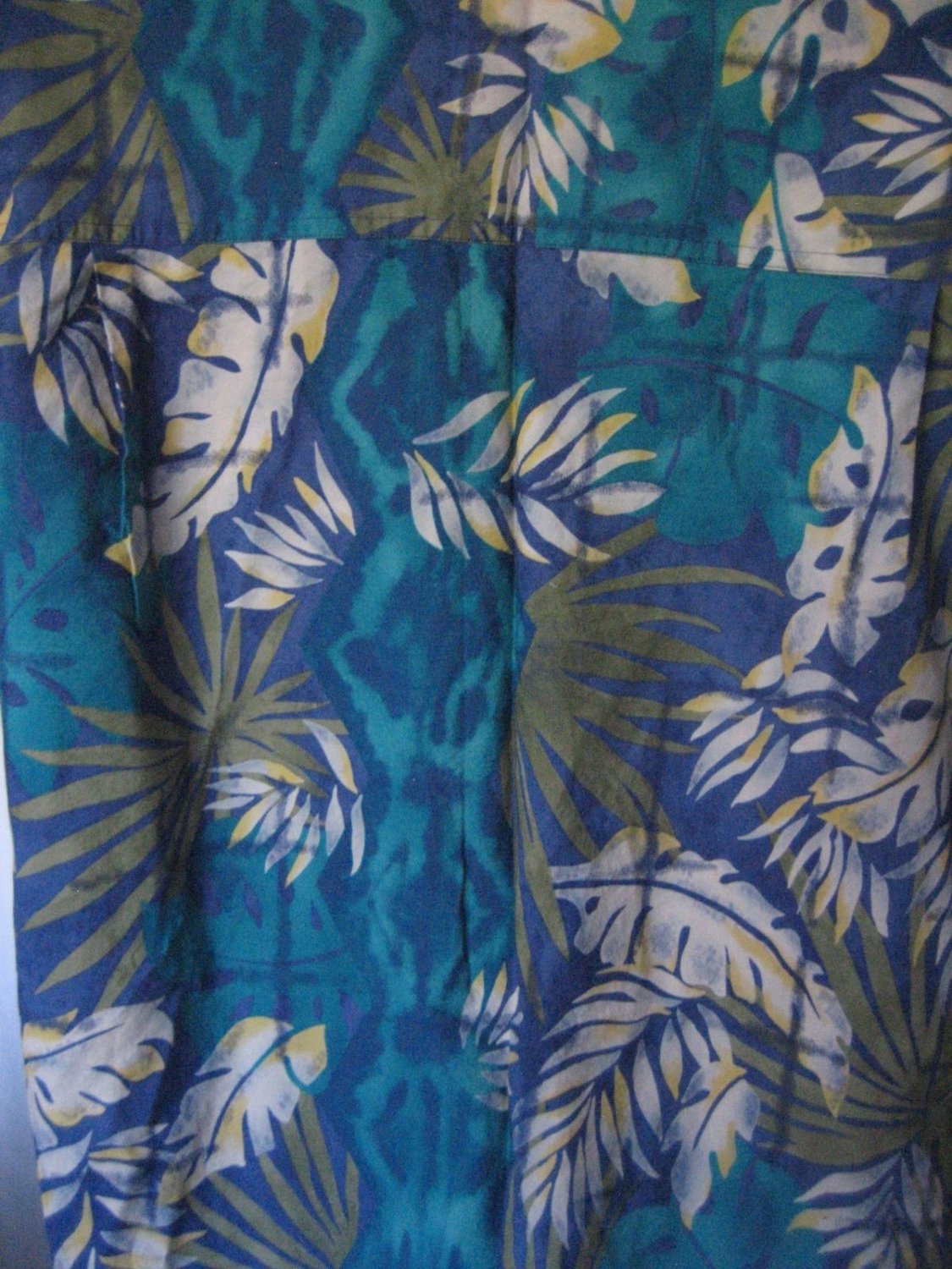 Chaps Ralph Lauren Men's Hawaiian Button Down Shirt Sz XL PreOwned 100