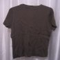 White Stag SLD Y Hen Women's Dark Ivy Short Sleeve Pullover Shirt Sz XL16/18