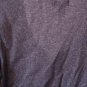 Route 66 Junior Size Navy w/Silver Thread Long Sleeve Henley Shirt Sz L PreOwned