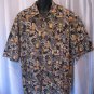 Pierre Cardin Men's Cocktails Button Down Cotton Hawaiian Shirt Sz XL Pre-Owned
