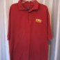 USC Trojans Men's Maroon 3 Button Front Collar Shirt 100% Cotton Sz XL Pre-Owned