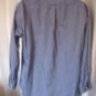 Lands End Men's Blue Button Down Long Sleeve Shirt Sz 16 -1/2 x 34 Pre-Owned
