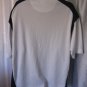 Dockers Golf Men's White/Navy Polo Style Shirt 100% Polyester Sz XXL Pre-Owned