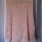 Unity Casuals Missy Lite Peach Cotton Gauze Knee Length Skirt Sz Free Size NWWT