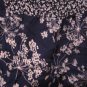 Antilia Femme Navy Blue/White Floral Junior's Short Sleeve Shirt Sz 2X Pre-Owned