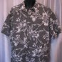 Cooke Street Honolulu Men's Green/White Button Down Hawaiian Shirt Sz XL Pre-Own