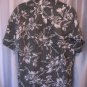 Cooke Street Honolulu Men's Green/White Button Down Hawaiian Shirt Sz XL Pre-Own