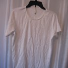 White Stag Women's White Pullover Short Sleeve Shirt Sz 12/14 Pre-Owned