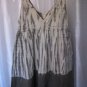 Calvin Klein Jeans Olive/Tan Tye Dye Junior Size Sleeveless Shirt/Top Sz M
