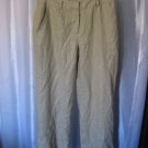 Merona Women's Tan 100% Linen Long Pants Lined Sz 10 NWNT