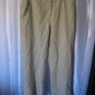 Merona Women's Tan 100% Linen Long Pants Lined Sz 10 NWNT