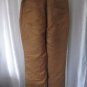 Lee Faux Suede Light Brown Boot Cut Pants Sz 10 Pre-Owned 100% Polyester