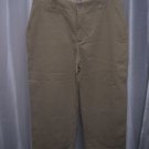 Cherokee Women's Tan 100% Cotton Capri/Cropped Pants SZ 10 Pre-Owned
