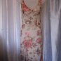 Windsor Junior Size Brown/Pink Floral Sleeveless Dress Sz M NWNT 100% Polyester
