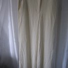 Merona Taylor Pant Junior Size Shell Strip Cream/Black Pin Striped Sz 10 NWWT
