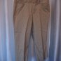 Amber Sun Aubrey Fit Women's Tan Capri/Cropped Pants 97% Cotton Sz 12 Pre-Owned