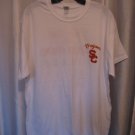 USC Trojans Men's White Cotton T Shirt Chill Out with Otter Pops Sz L Pre-Owned