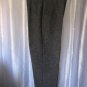 Jaclyn Smith Classic Black & Grey Dress Pants Sz 12 Pre-Owned 80% Polyester