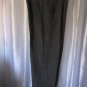 Jaclyn Smith Classic Black & Grey Dress Pants Sz 12 Pre-Owned 80% Polyester