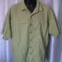 Mountain Hard Wear Men's Green Button Down Shirt Sz XL 70%Nylon/30%Polyester