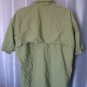Mountain Hard Wear Men's Green Button Down Shirt Sz XL 70%Nylon/30%Polyester