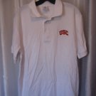 Campus Drive USC Trojans Men's White Collared Short Sleeve Shirt Sz L Pre-Owned