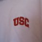 Campus Drive USC Trojans Men's White Collared Short Sleeve Shirt Sz L Pre-Owned