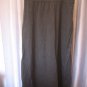 Merona Women's Charcoal Heather Grey Maxi Elastic Waist Skirt Sz L NWWT