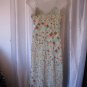 Express Junior Size Spaghetti Strap Aqua/Tan/Brown Checked Sundress Sz 9/10 NWNT