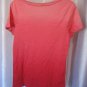 Faded Glory Junior Size Shaded Peach Short Sleeve Shirt/Top Sz XL (16-18) NWNT
