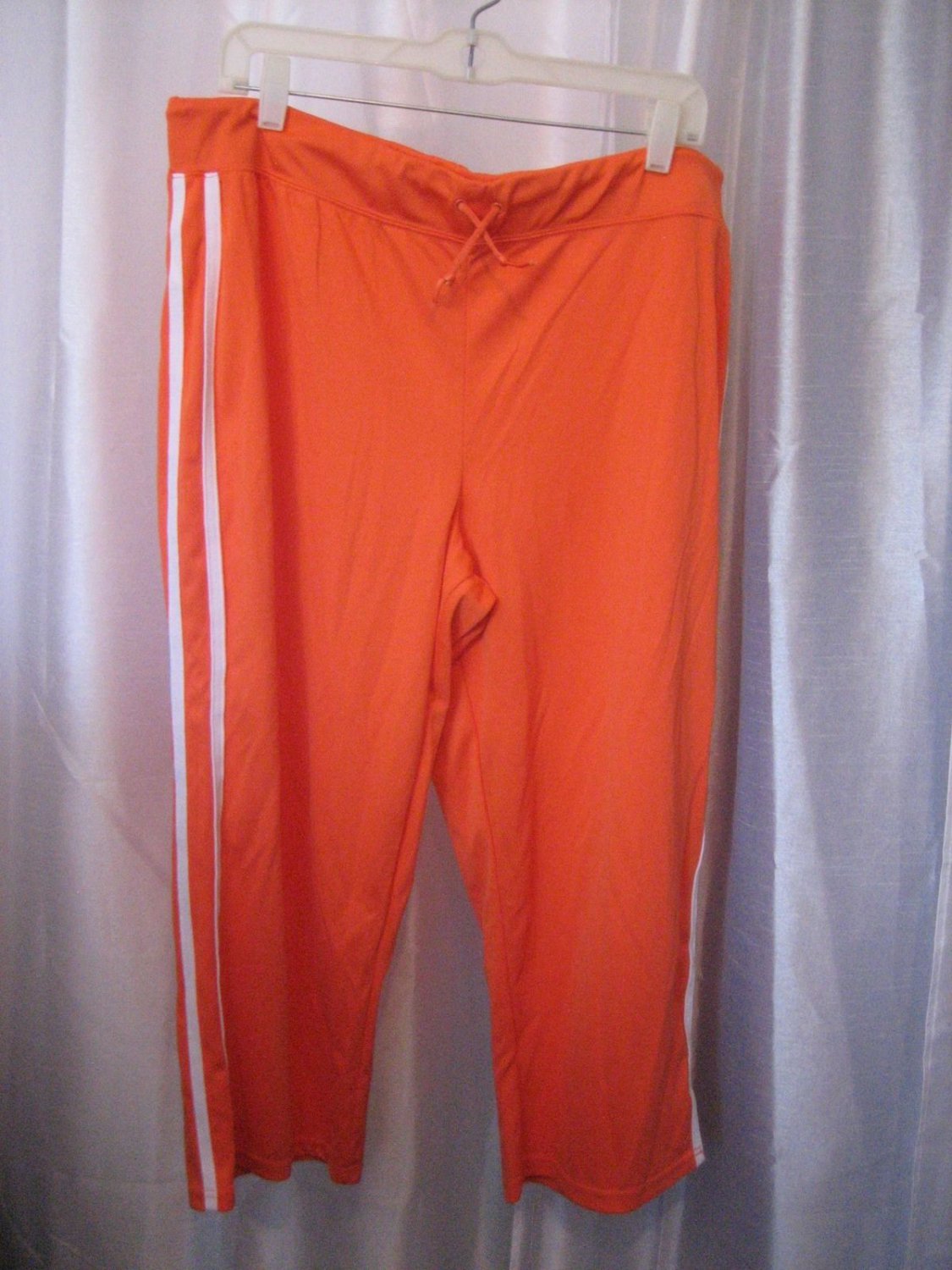 Prospirit Women's Peach 100% Polyester Capri's/Clam Digger Pants Sz XL PreOwned