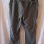 H & M Junior Size Olive Green Drawstring/Elastic Waist Capri/Cropped Pants Sz L