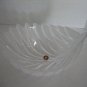 Waltherglas Clear & Frosted Glass Fruit Bowl #08246 Made in Germany New