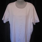White Stag Stretch Women's White Shirt/Top Sz X/18W/20W Pre-Owned 62%Polyester