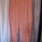 Kenji Peach Junior's Elastic Waist Long Pants Sz XL Pre-Owned 100% Polyester