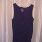 Faded Glory Junior Size Purple Tank Top Shirt Cotton Sz L (12-14) Pre-Owned