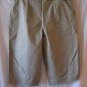 White Stag Women's Tan Capri/Cropped Pants 98% Cotton/2% Spandex Sz 14 NWNT
