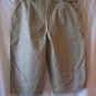 White Stag Women's Tan Capri/Cropped Pants 98% Cotton/2% Spandex Sz 14 NWNT
