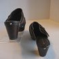 Rockport AdiPrene By Adidas Women's Brown Suede Buckle Slip On Mule Shoes Sz 6.5