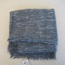 Styles for Less Unisex Steel Blue Tye Dye Large Scarf/Wrap 34 1/2inWx72in.L NWWT