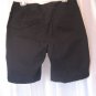 Liz Claiborne Stretch Women's Black Bermuda Walking Shorts Sz 12 Pre-Owned
