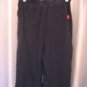 Mossimo Navy Blue Capri's Cropped Pants 100% Polyester Sz L 11/13 Pre-Owned