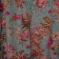 Faith Women's Tropical Print Capri's Cropped Pants 97%Rayon/3%Linen Sz M Pre-Own