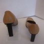 Lauren Ralph Lauren ALW11801 Women's Tan Leather Pumps Shoes Sz 8 1/2 Pre-Owned