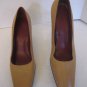 Lauren Ralph Lauren ALW11801 Women's Tan Leather Pumps Shoes Sz 8 1/2 Pre-Owned