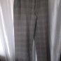 Mossimo Stretch Junior Size Black & Red Plaid Long Dress Pants Sz 10 Pre-Owned