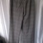 Mossimo Stretch Junior Size Black & Red Plaid Long Dress Pants Sz 10 Pre-Owned