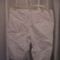 Mossimo Stretch Junior Size White Bermuda Shorts 55% Linen Sz 14 Pre-Owned